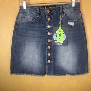 Women’s denim skirt, size 3, 26 waist